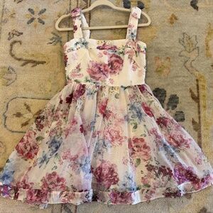 Gorgeous ML Monique Lhuillier floral dress new with tags